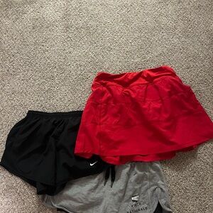 Skirt and shorts set